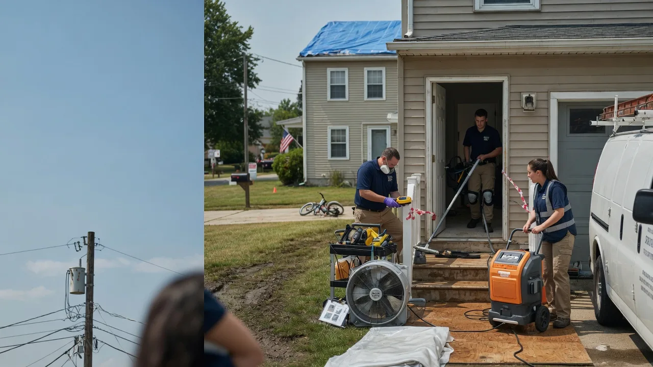 Water Damage Repair in Kell, IL near me